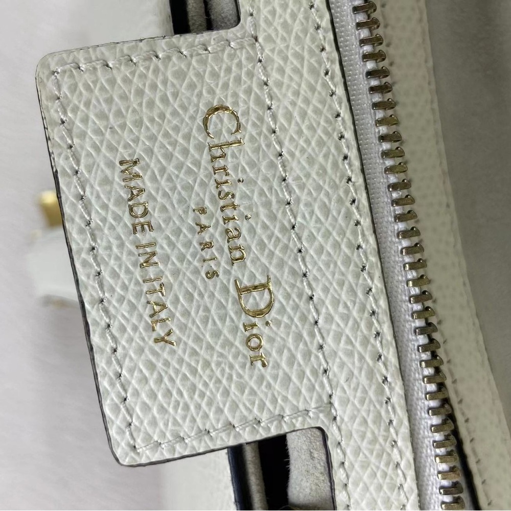 SOLD - DIOR Grained Calfskin Saddle Bag - Picture 7 of 9